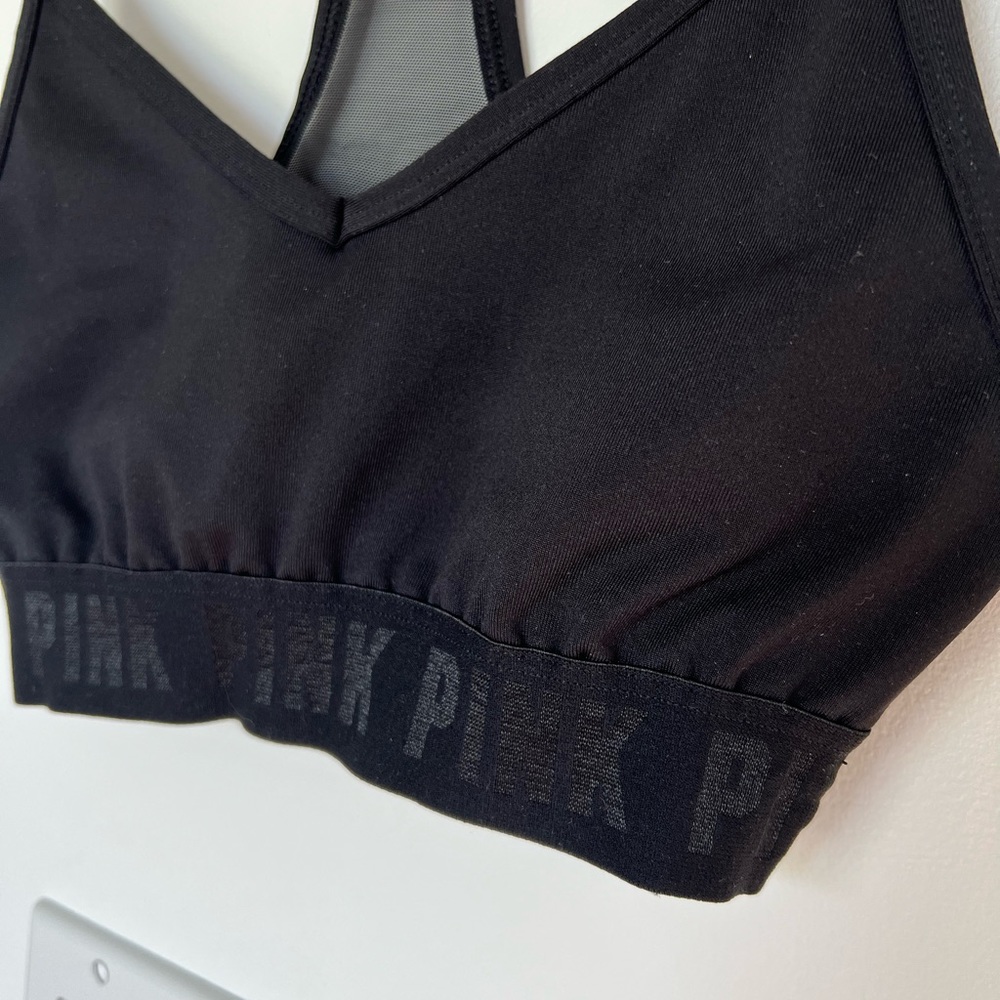 Vs PINK black sports bra